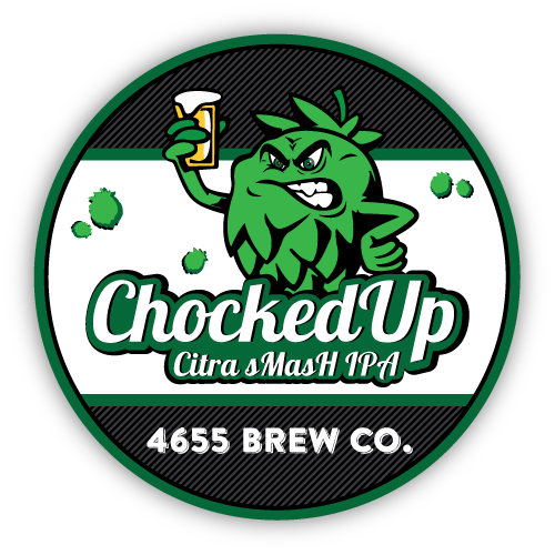 Chocked Up Citra sMasH IPA by 4655 Brewing Company