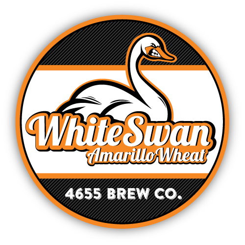 White Swan Amarillo Wheat by 4655 Brewing Company