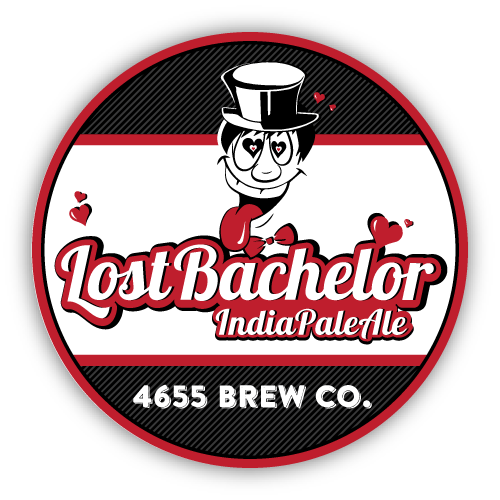 Lost Bachelor IPA by 4655 Brewing Company