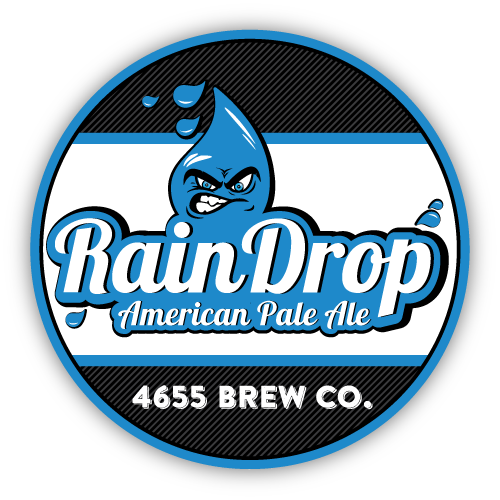 Rain Drop American Pale Ale by 4655 Brewing Company
